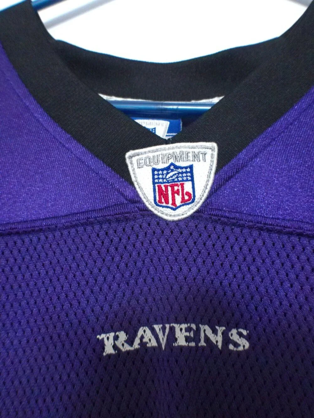 Reebok NFL Y2K Baltimore Ravens Todd Heap #86 Jersey Men's XL Purple On Field - Picture 5 of 8